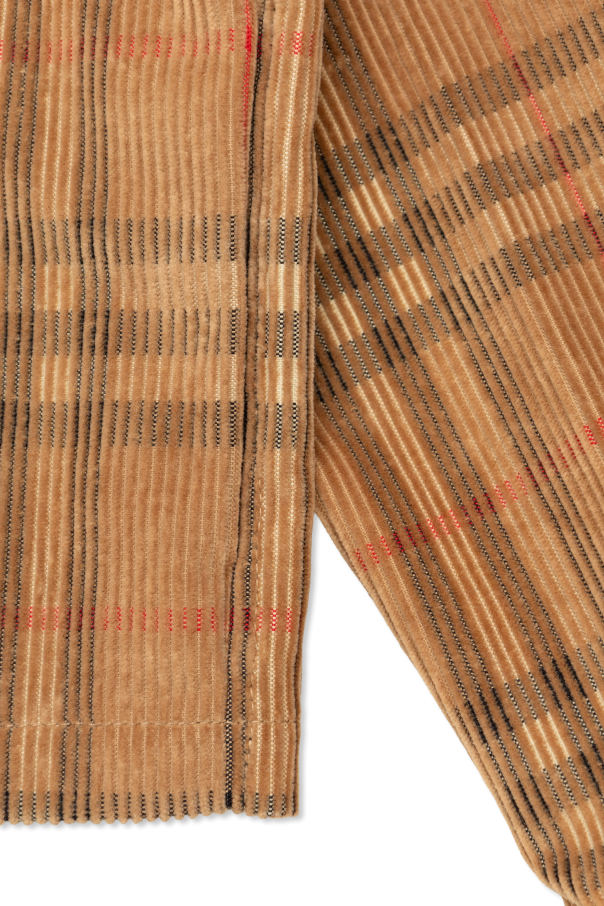 Burberry Kids Gestreifte Jacke