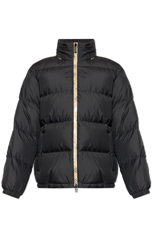 Down jacket with hood