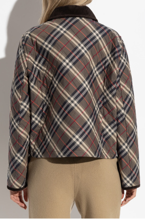 Burberry Plaid pattern jacket