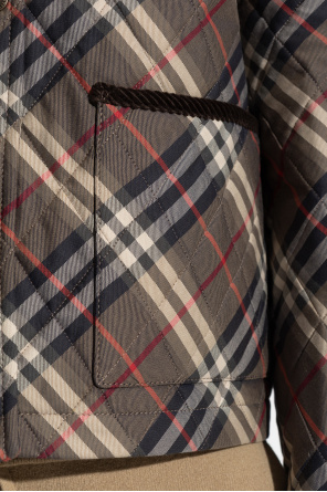Burberry Plaid pattern jacket