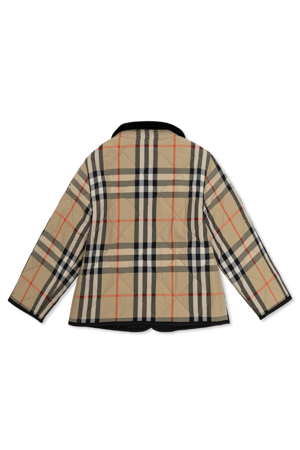 Burberry Kids Quilted jacket ‘Milo’