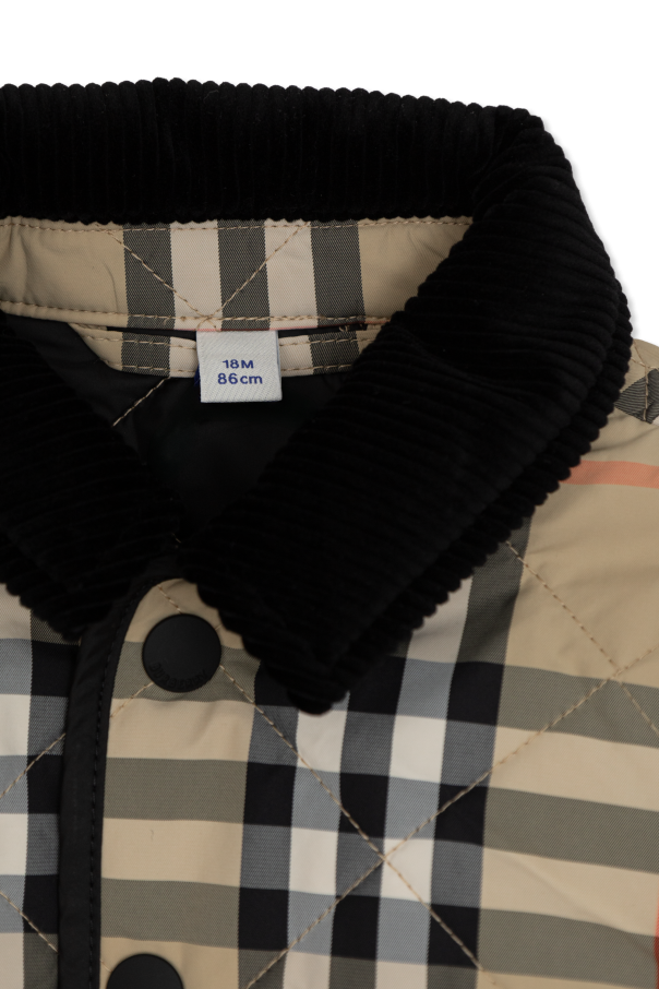 Burberry Kids Quilted jacket ‘Milo’