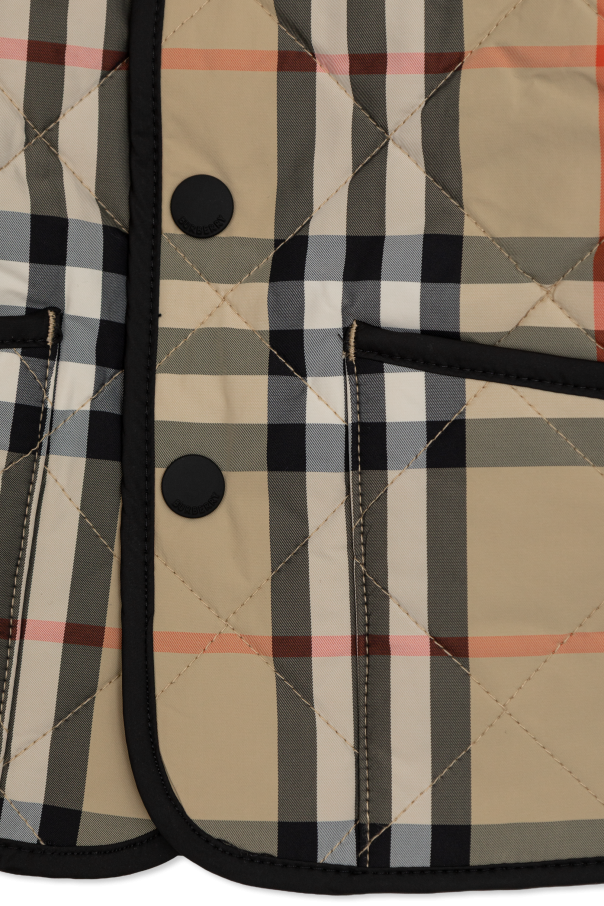 Burberry Kids Quilted jacket ‘Milo’