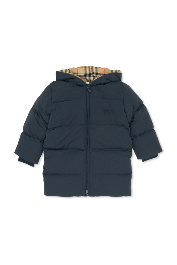 Down jacket with hood od Burberry Kids