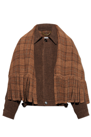 Wolljacke „Foxhill“ mit Schal