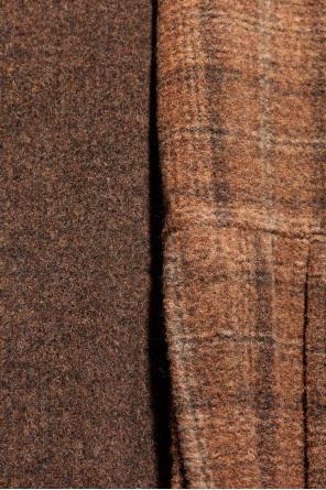 Burberry Chaqueta de lana "Foxhill" con bufanda