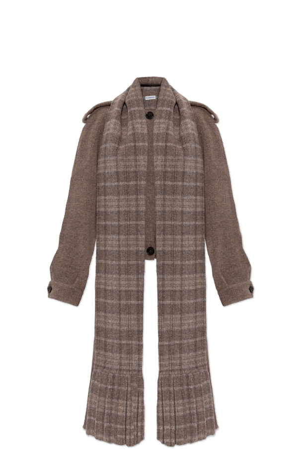 Wool jacket 'Oldbrook' with scarf od Burberry