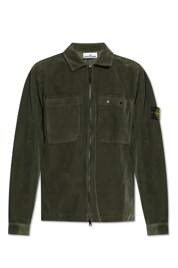 Stone Island Sztruksowa kurtka