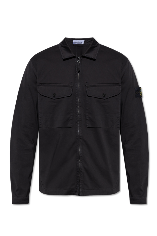 Stone Island Vert jacket with Collar