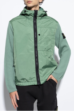 Stone Island Jacket made of combined materials