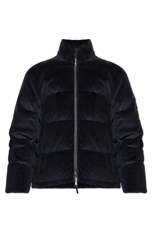 Chaqueta de pana con cuello alto