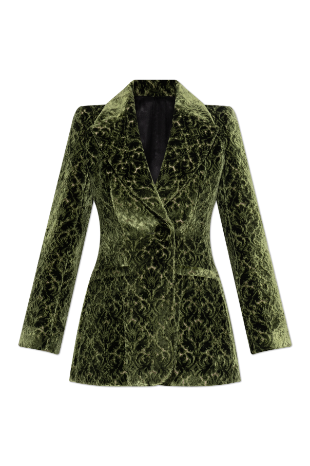 Velvet blazer "Virginia" od Burberry