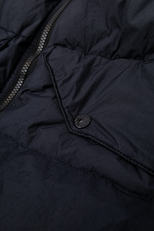 Stone Island Kids Down jacket with logo