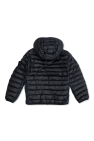 Stone Island Kids BLACK Hooded Jacket