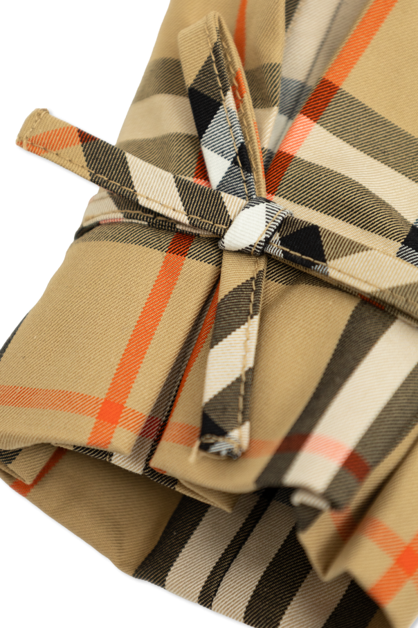 Burberry Kids Chaqueta con capucha desmontable