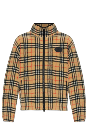 Jacket with a distinctive check pattern