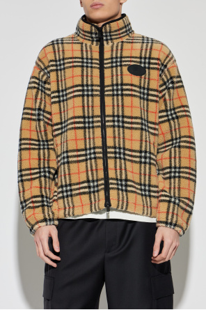 Burberry Jacket with a distinctive check pattern