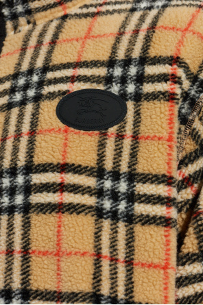 Burberry Jacket with a distinctive check pattern