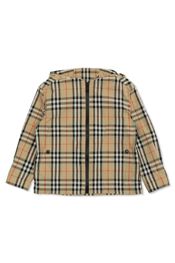Hooded jacket od Burberry Kids