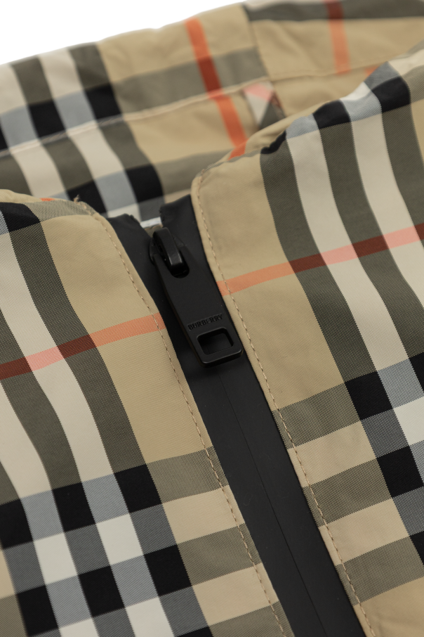 Burberry Kids Jacke mit Kapuze