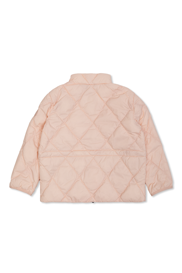 Burberry Kids Casaco com emblema de logótipo