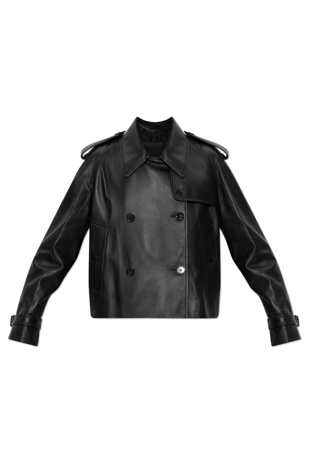 Leather jacket ‘Mayfair’ od Burberry