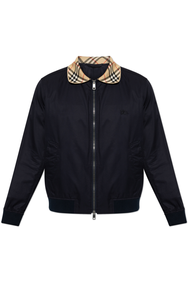 Jacket with logo od Burberry