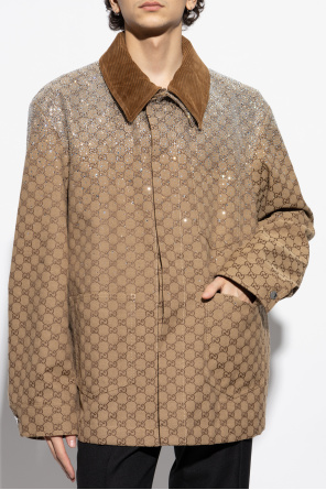 Gucci Chaqueta con apliques brillantes