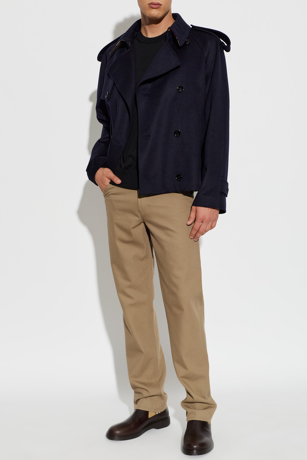 Burberry Cashmere trench coat ‘Leadenham’