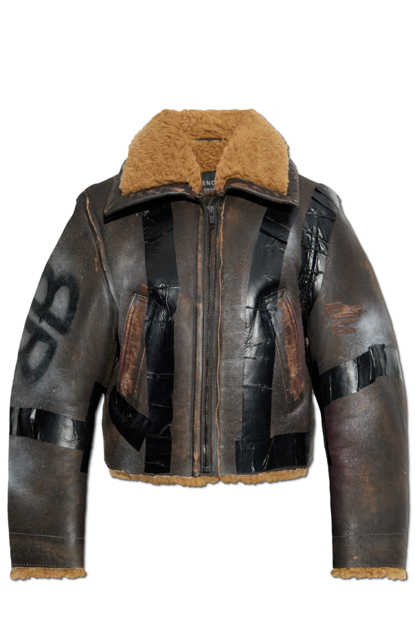 Shearling coat with vintage effect, zdjęcie 1 Shearling coat with vintage effect od Balenciaga