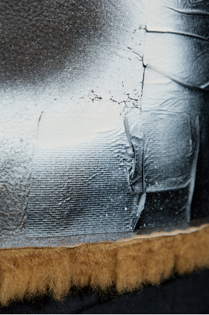 Balenciaga Lammfelljacke mit Vintage-Effekt