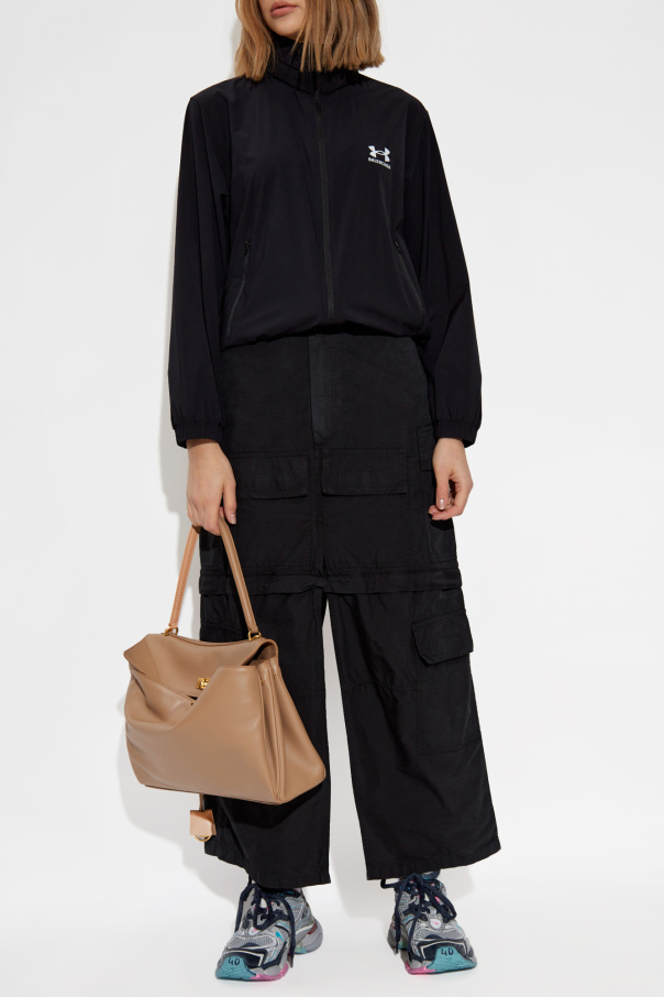 Balenciaga Jacket with hood hidden in collar