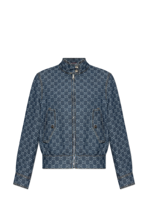 Chaqueta vaquera con patrón GG