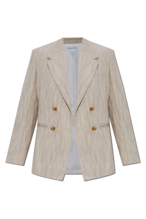 Jacket with silk trim