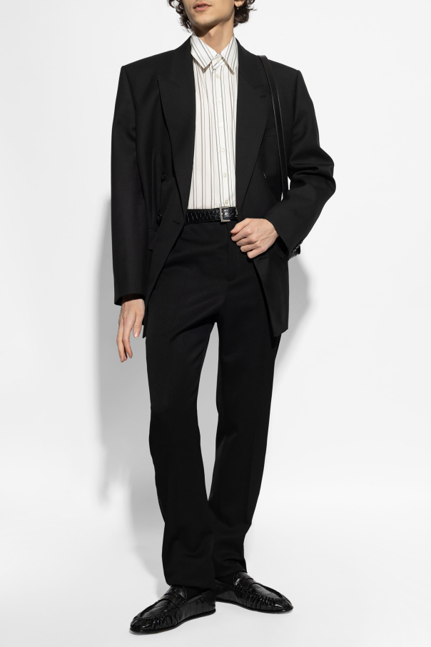 Saint Laurent Dwurzędowa marynarka