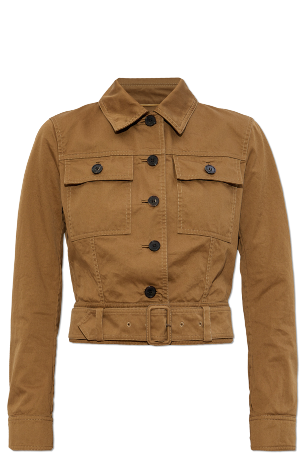 Jacket with belt od Saint Laurent