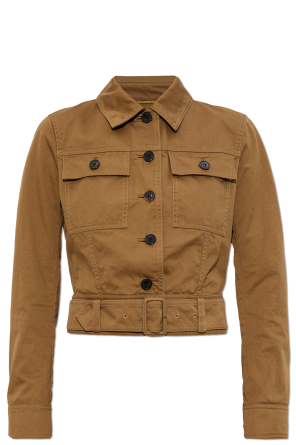 Jacket with belt