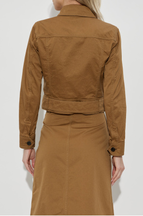 Saint Laurent Jacke mit Gürtel