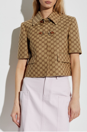 Gucci Chaqueta con mangas cortas