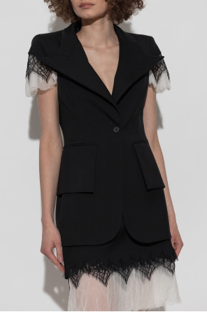 Alexander McQueen Vest with decorative sleeves