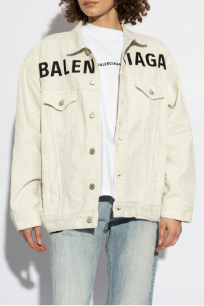 Balenciaga Chaqueta vaquera con logo