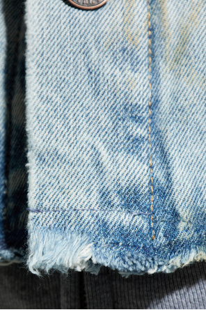 Balenciaga Denim jacket with hood