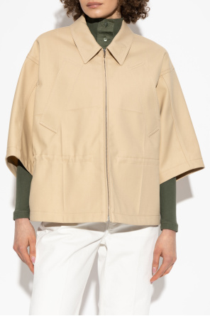 Gucci Jacket with embroidered logo on collar