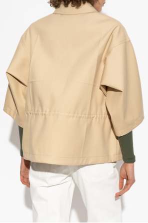 Gucci Jacket with embroidered logo on collar