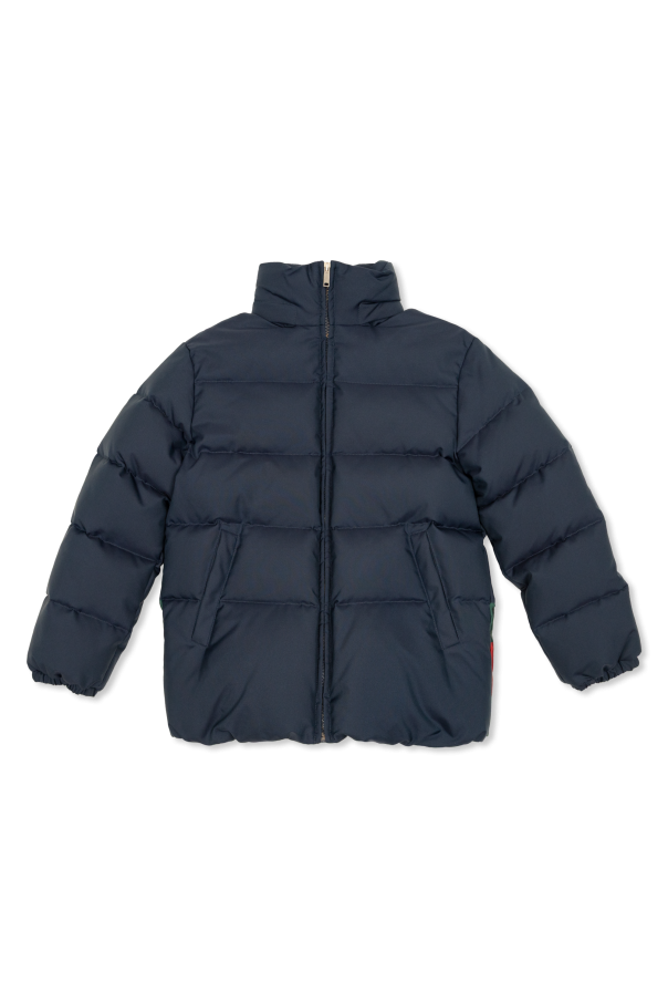 Down jacket with stand-up collar, zdjęcie 1 Down jacket with stand-up collar od Gucci Kids