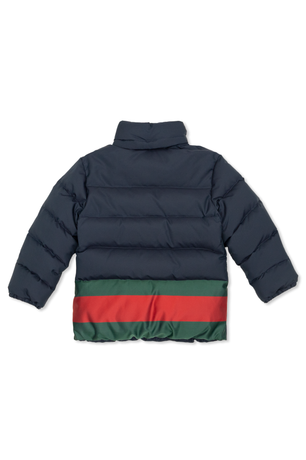 Gucci Kids Chaqueta de plumón con cuello alto