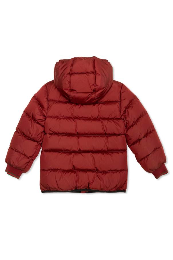 Gucci Kids Chaqueta acolchada con capucha