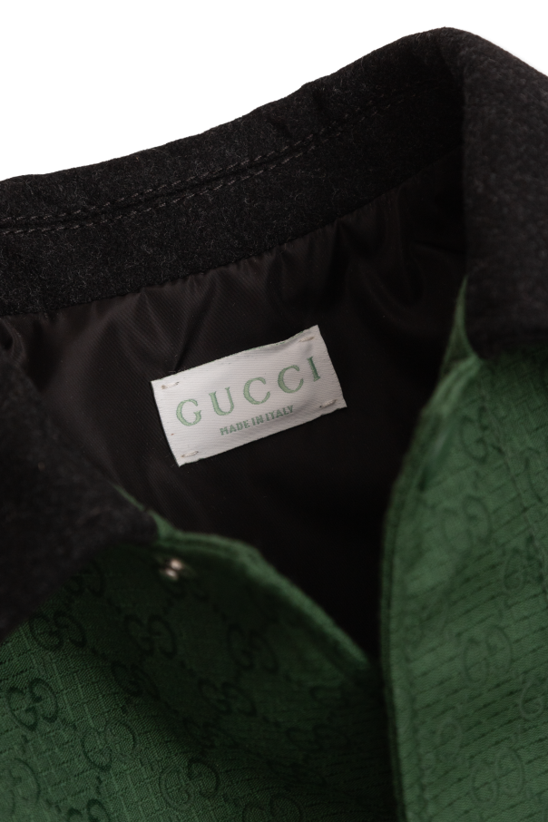 Gucci Kids Jacke mit „GG“-Muster