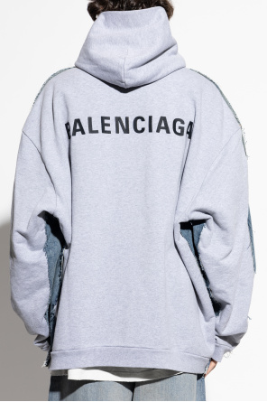 Balenciaga Denim jacket with hood