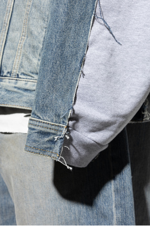 Balenciaga Denim jacket with hood
